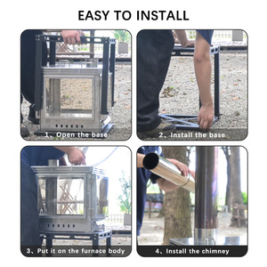 Estufa Portátil INBESTCAMP para Acampar, Picnic, Parrilla, Cocina, Calentador para Senderismo, Estufa para Exteriores - Product Image 3