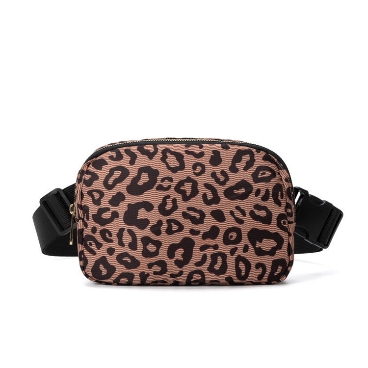 Estampado de leopardo color café