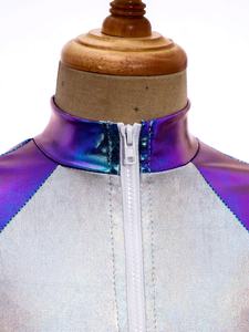 Ensemble de costumes d'extraterrestres pour filles de 6 à 16 ans, robe trapèze, costume mignon pour les fêtes cosplay, spectacles sur scène, danse de salon et danse latine - Product Image 4