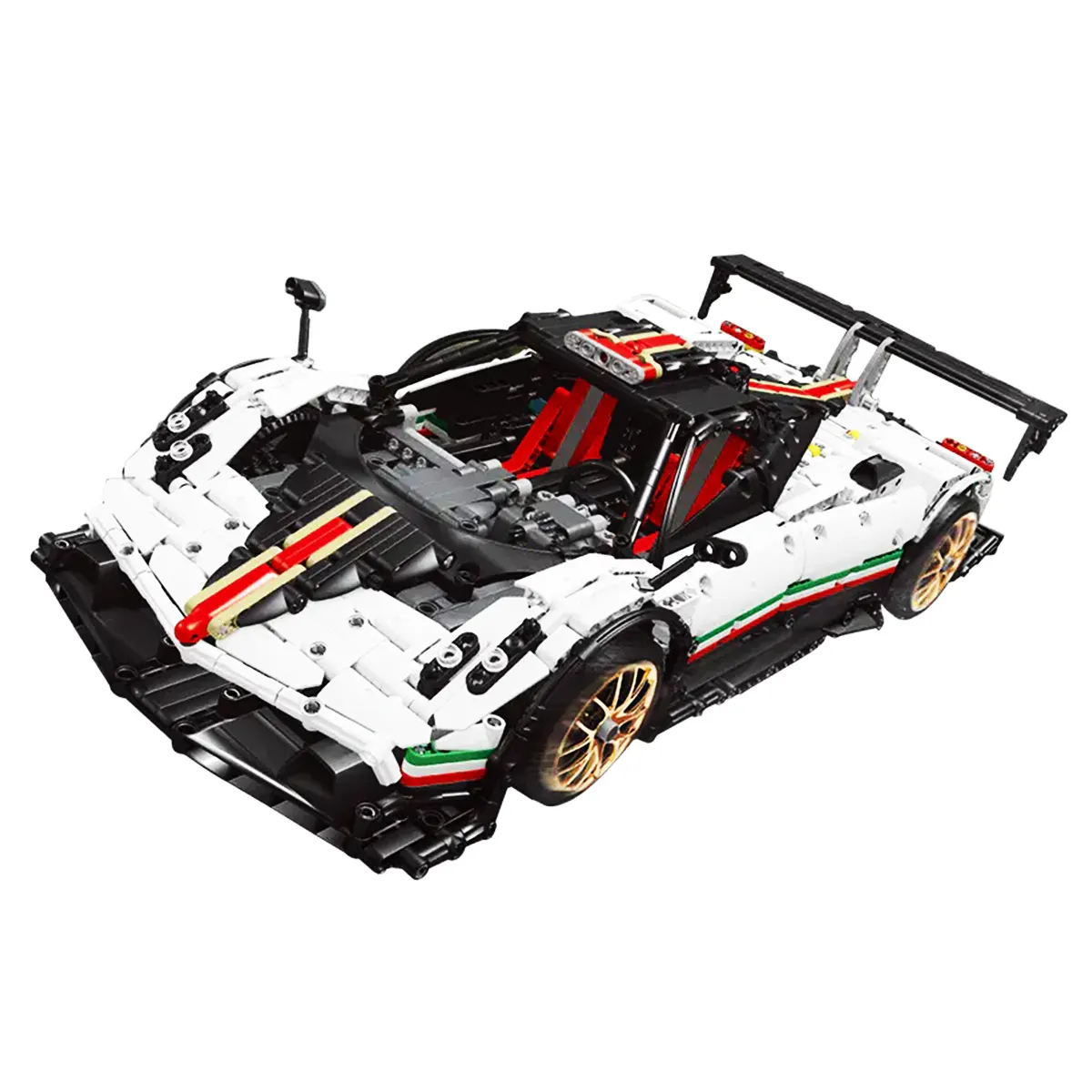 Creative Moc Bricks for Pa gani Super Racing Car Zonda R 2298 pcs blocks Compatible with Technic Racing Car Building Blocks toys