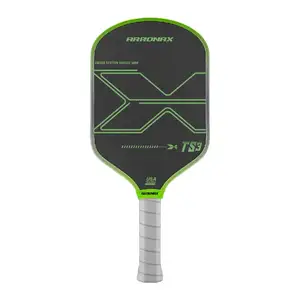 Factory Supply Custom Logo Available 16mm Thick Durable Propulsion Core Charged Carbon Surface Pickleball Paddles