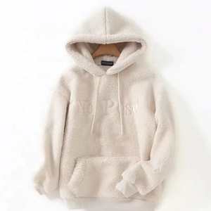 Unisex <strong>Sherpa</strong> Fleece Fur <strong>Lined</strong> <strong>Hoodie</strong> Embroidery Warm Fluffy <strong>Hoodie</strong> <strong>Women</strong> Hooded Sweatshirt Mens Winter Heavy <strong>Hoodie</strong> - Product Image 2