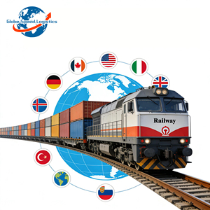 Agent logistique professionnel, transport ferroviaire de fret de la Chine vers l'Autriche, service porte-à-porte DDU DAP DDP, LCL FCL, conteneur 40 pieds, conteneur 20 pieds - Product Image 1