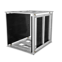 3W-9805301F ESD Magazine Rack Screw Metal SMT Adjustable Plastic Storage Holder Pcb Office Furniture 30kg Capacity Warehouse