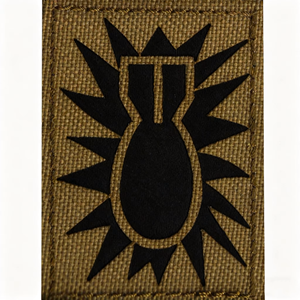 ชุดลายพรางด้านหลังสะท้อนแสงทำด้วยมือเป็นมิตรกับสิ่งแวดล้อม (สองชิ้น) ป้ายแขนเหล็กหมวกป้ายรื้อถอน - Product Image 4