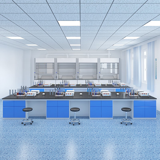 Yangpinhui Steel And Wood Laboratory Table All Steel Operating Test Bench Workbench Chemical Lab Experimental Table