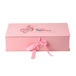 Custom Vouwen Platte Pruik Opbergdoos Virgin Haar Verpakking Doos Met Logo Groothandel - Product Image 5