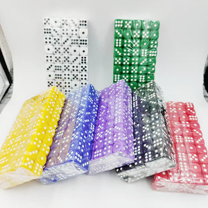 Tùy Chỉnh Bán Buôn 14Mm D6 Số Lượng Lớn Xúc Xắc Rắn Màu Sắc Xúc Xắc Backgammon Chính Xác Trong Suốt Cờ Bạc Xúc Xắc Trò Chơi - Product Image 4