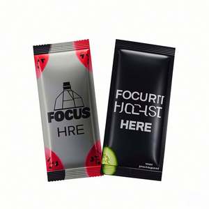 Bolsa plana con sello de 3 lados impreso en huecograbado, 10g, proteína en polvo a prueba de humedad, bolsita de sellado térmico para alimentos para mascotas - Product Image 2