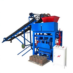 Máquina Profesional para Fabricar Bloques de Hormigón Industrial Directo de Fábrica, Modelo QT4-40C, Juego Completo - Product Image 1