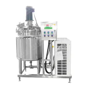 Saída de fábrica 500L aço inoxidável sorvete envelhecimento tanque mistura planta incluem sistema de mistura com função de refrigeração para venda