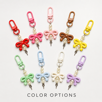 Porte-clés Étoile UV Électroplaqué, Breloques Mignonnes en Acrylique, Accessoires DIY pour Sacs et Téléphones, Cadeaux pour Filles, Étudiantes, Amies, Couples