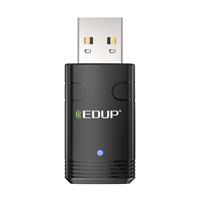 Adaptador USB Wifi6 Inalámbrico Estable EDUP EP-AX910 de 900 Mbps, Compatible con Win10/11, Tarjeta de Red que Requiere Controladores, Precio de Fábrica