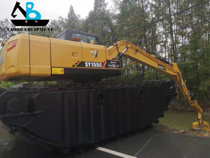 <span class=keywords><strong>Machine</strong></span> de battage de pieux hydraulique amphibie embarquée avec pompe et moteur haute performance pour la construction - Product Image 3