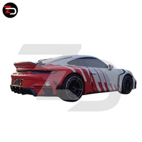 Pare-chocs avant, garde-boue arrière, jupe latérale, ailes de garde-boue de style fusée B900 en carbone sec de haute qualité pour Carrera S 4S 992.1