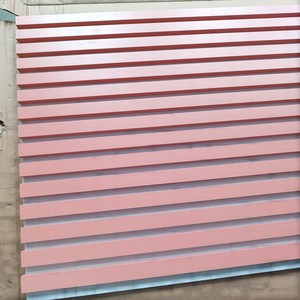 Panneau d'acupression personnalisé en usine Panneaux de bois rainurés en bois panneau d'acupression intérieur de décoration murale - Product Image 2
