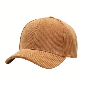 Gorro de Béisbol de Pana para Otoño/Invierno, con Logotipo Personalizado, Gorro Deportivo de Pana, de Ala Ancha, Unisex - Product Image 3