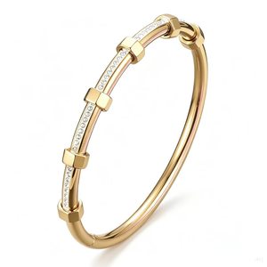 Pulsera <span class=keywords><strong>de</strong></span> lujo <span class=keywords><strong>de</strong></span> diseñador Resoul con circonitas, brazalete <span class=keywords><strong>de</strong></span> titanio moderno con diseño <span class=keywords><strong>de</strong></span> hoja <span class=keywords><strong>de</strong></span> trébol, juego <span class=keywords><strong>de</strong></span> pulseras <span class=keywords><strong>de</strong></span> acero inoxidable para fiesta - Product Image 4