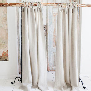 <span class=keywords><strong>Tende</strong></span> per finestre oscuranti in lino tinta unita 100% di lusso su misura per <span class=keywords><strong>cucina</strong></span> camera da letto - Product Image 5