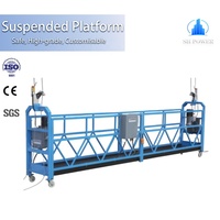 Plateforme suspendue ZLP630 ZLP800 ZLP1000 pour nettoyage extérieur de bâtiments, échafaudage suspendu, gondole
