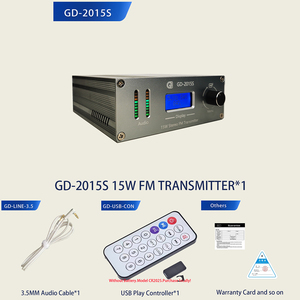 <span class=keywords><strong>Transmitter</strong></span> Radio <span class=keywords><strong>FM</strong></span> Profesional <span class=keywords><strong>15</strong></span> <span class=keywords><strong>WATT</strong></span> untuk Jangkauan Jauh 5KM 76-96MHZ - Product Image 3