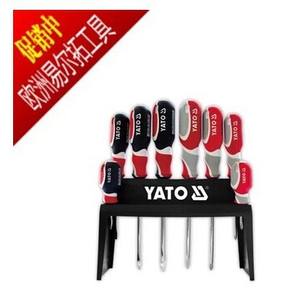 Yato <b>Screwdriver</b> <b>Set</b> 8 Pieces Industrial Grade Chromium Vanadium Steel Flat Head <b>Bit</b> Mechanic Repair Tools - Product Image 1
