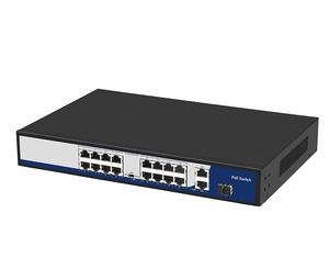 Wholesale <strong>16</strong> <strong>Ports</strong> Network <strong>Switch</strong> with 2 Gigabit <strong>Ethernet</strong> Uplink 200W PoE <strong>Switch</strong> - Product Image 5