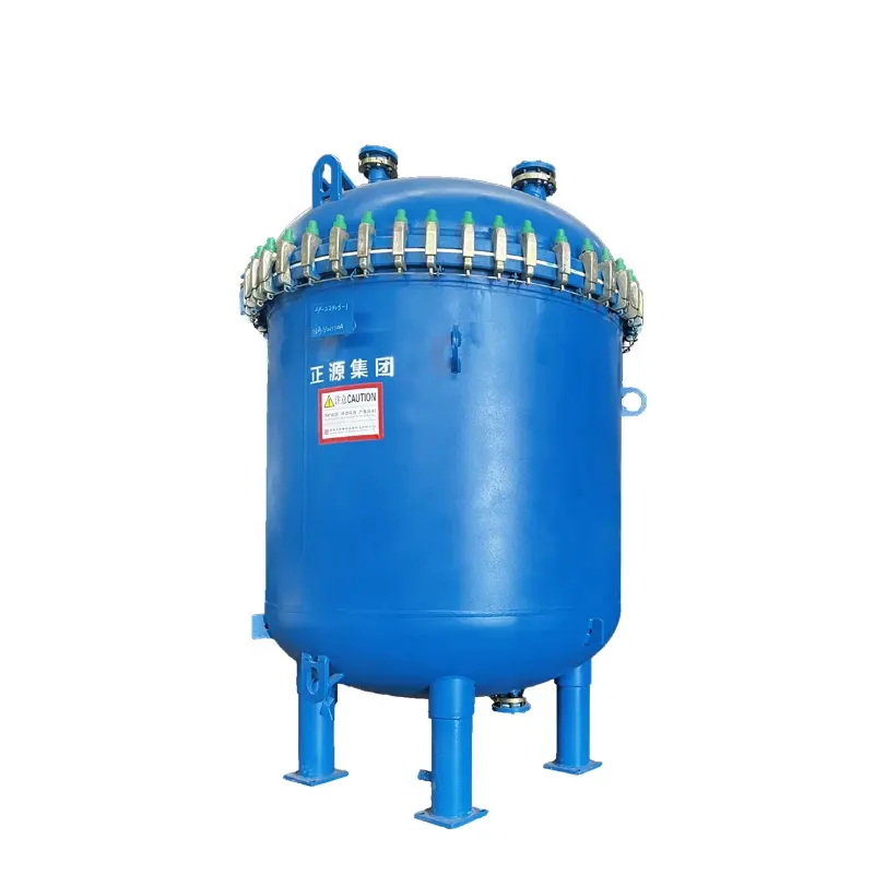 Tanque de recipiente de alta presión horizontal de acero al carbono personalizado ASME