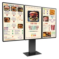 Panneaux de menu numériques à plancher debout Ip66 pour les entreprises