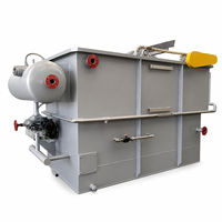Système de flottation à air dissous par électrocoagulation, moteur de pompe pour le traitement des eaux usées alimentaires, élimination des huiles et des sels, conception compacte