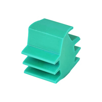 Bouchon en caoutchouc multi-nervures personnalisé pour profilé plastique extrudé, anti-poussière, amortissant les chocs, taille personnalisée disponible