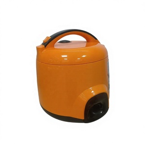 Orange Mini Rice <b>Cooker</b> Plastic Mechanical <b>Timer</b> Control 0.6-1.5 L Capacity Portable Design Household Use Measuring Cup Mechanic - Product Image 4