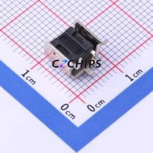 TS-1005A-AR04526 Tactile Switch SMD Switch Single Pole Single Throw Round Button 2.6N Horizontal Mount - Product Image 2