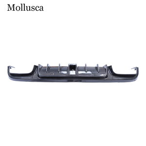 Pour Mercedes Classe C W205 4 portes, style carbone, lèvre arrière, diffuseur arrière, lèvre de pare-chocs 2015-2021 - Product Image 5