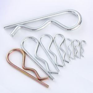 Pin de Clip de resorte de seguridad <span class=keywords><strong>DIN</strong></span> <span class=keywords><strong>11024</strong></span> único, Clips personalizados tipo B R, Clip de pasador de enganche de alambre de retención de resorte, pasador de chaveta R - Product Image 5