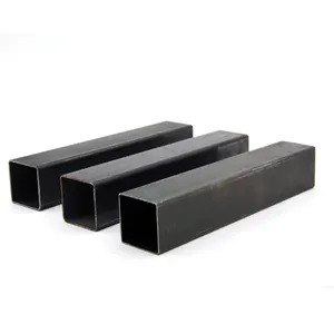 10*10 to 100*100 Iron Furniture Square Hollow Steel Metal Tube/Pipe Profiles Factory Directly