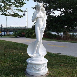 BLVE décoration extérieure classique grec <span class=keywords><strong>femme</strong></span> nue <span class=keywords><strong>Aphrodite</strong></span> Sculpture de jardin Statue en marbre d'<span class=keywords><strong>Aphrodite</strong></span> - Product Image 1