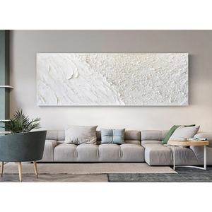 Œuvre d'art originale, grande peinture murale peinte à la main, décoration pour la maison et l'hôtel, toile abstraite, peinture à l'huile esthétique texturée 3D - Product Image 3