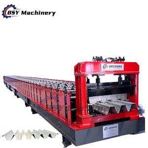 Fully Automatic Steel Decking <strong>Floor</strong> <strong>Roll</strong> <strong>Forming</strong> Line Tile Making Machinery Decking <strong>Floor</strong> <strong>Machine</strong> <strong>Machine</strong> For Deck <strong>Floor</strong> Making - Product Image 1