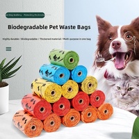 Sacs à déjections pour animaux de compagnie biodégradables et compostables EPI, écologiques, personnalisés, avec un nouveau design de dessin animé, pour petits animaux, vente en gros