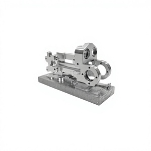 Support de fixation en aluminium usiné CNC 5 axes de haute précision sur mesure, composants de quincaillerie industrielle OEM - Product Image 3