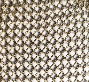 Tùy chỉnh thép không gỉ mạ kẽm kim loại pre-crimped trang trí kiến trúc dây lưới - Product Image 3