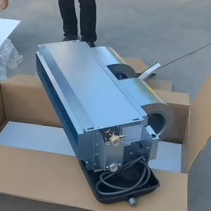 Unidades <span class=keywords><strong>de</strong></span> Ventiloconvector Canalizadas Hisense con Certificación CE, Hidrónicas, <span class=keywords><strong>de</strong></span> Alta Capacidad para Calefacción y Refrigeración (1.8-12.6KW/2.7-18.9KW) DC/Sin Escobillas - Product Image 5