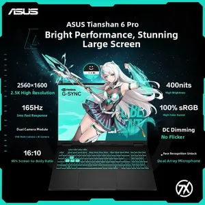Tianxuan6 Pro Core Edition Ultra-class การ์ดจอประสิทธิภาพสูง RTX5060 แล็ปท็อปขนาด 16 นิ้ว 165Hz 2.5K โปรเซสเซอร์ 11 นิ้ว สำหรับเล่นเกม - Product Image 2