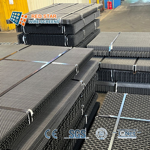 锰钢波纹编织矿筛网板，用于采石场煤炭分选过滤/矿物处理筛分设备 - Product Image 3