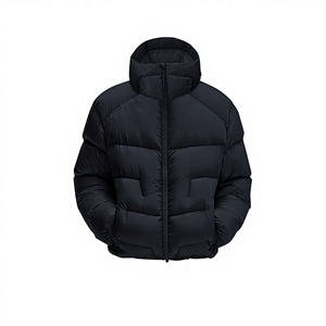 Chaqueta con capucha ligera, 90% cortavientos, de terciopelo con triple protección, con tecnología anti-perforación sin plumón de pato blanco, de nailon. - Product Image 3