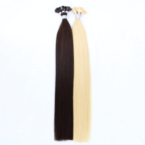 Extensions de cheveux à pointe plate 100% cheveux humains Remy, kératine, pré-collées, pour usage en salon - Product Image 5