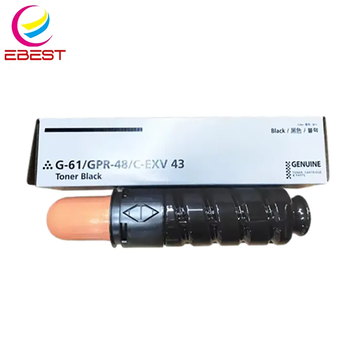 EBEST ตลับหมึกโรงงานใช้งานร่วมกับ NPG61 GPR48 EXV43 สําหรับ Canon imageRUNNER ADVANCE 400 500 ตลับหมึกเครื่องถ่ายเอกสาร