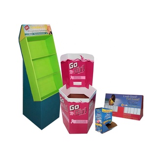 Tùy chỉnh dược Pop hiển thị các tông đứng siêu thị và cửa hàng sử dụng sàn hiển thị giá các tông carton giấy vận chuyển giá - Product Image 6