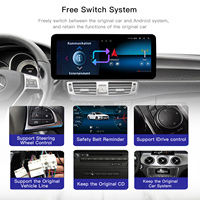 Autoradio ultra étroit 12.3 "Snapdragon 665 pour Mercedes CLS W218 Wireless CarPlay Android Auto GPS Navigation Bluetooth 4G